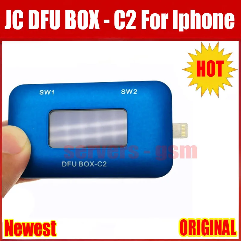 JC DFU Box-C2 iPhone backplane восстанавливает ток SLN ECID информации считывания модели USB напряжения экрана