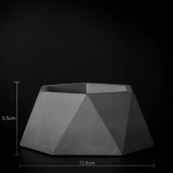 

Verando Home Gardening Pot Maker Silicone Planter Concrete Mold for Succulent Plants Diy Flower Pot Mould