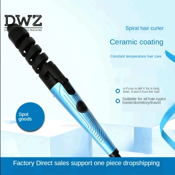 

Automatic spiral curler electro-roll rod Ladies electric rod curling rod ceramic perm egg roll rod hair tools hair styling tools