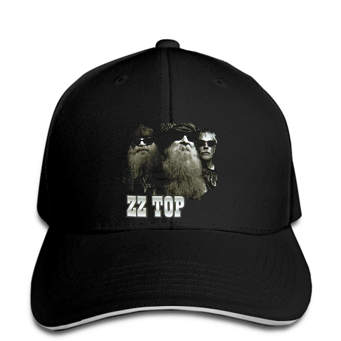 ZZ топ с фото группы бейсбольная кепка SML товар snapback Кепка пиковая