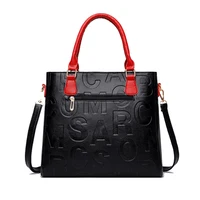 Sacs à main de luxe de styliste pour femmes, fourre-tout de grande capacité, marque célèbre, sacs à bandoulière en cuir pu pour dames 2