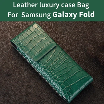

Leather Luxury Protective Case Bag for Samsung galaxy fold case W20 W2020 case Shockproof Case Pouch forSamsung galaxy fold case