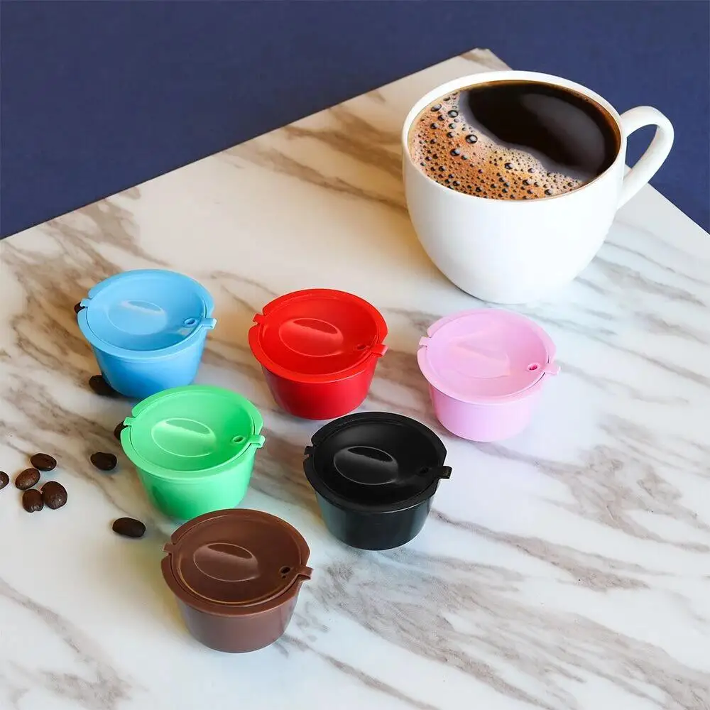 

RECAFIMIL-Coffee Filter with Tamper, Reusable Pod, Dolce Gusto Coffee Capsule, Nescafe Expresso