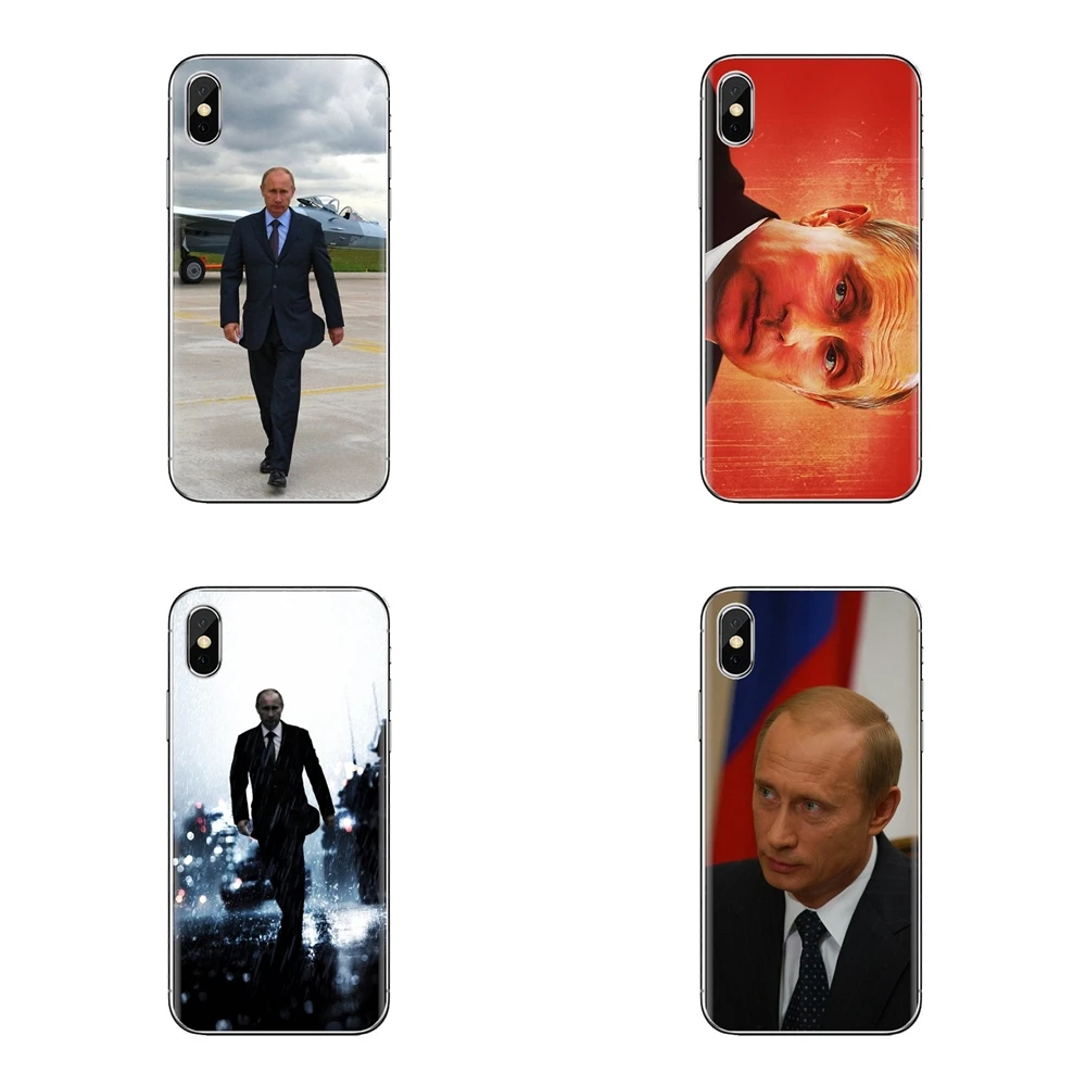 Putin Vladimir The president Silicone Shell Case For Huawei G7 G8 P7 P8 P9 P10 P20 P30 Lite Mini Pro P Smart Plus 2017 2018 2019 |