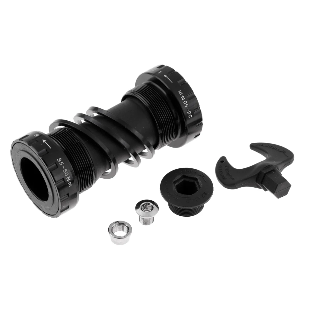 Mountain Bike Crank Arm Set with Bottom Bracket and Chainring Bolts