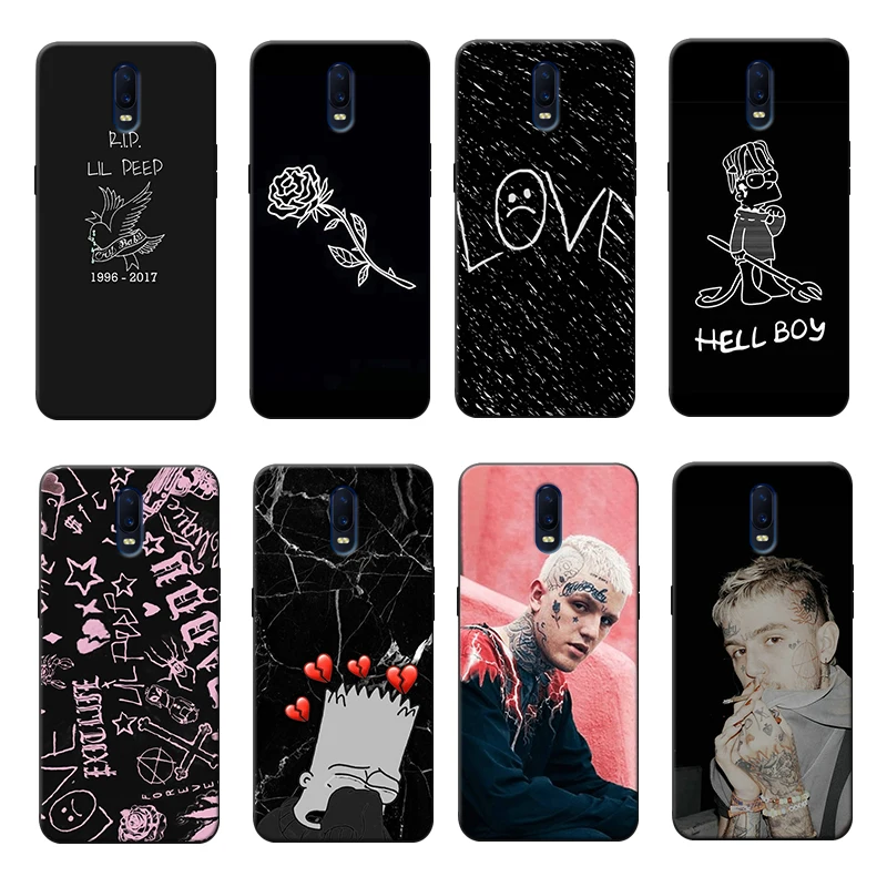 Прозрачный мягкий силиконовый чехол для телефона Rap Singer Lil Peep hellboy Life oneplus one plus 7 pro