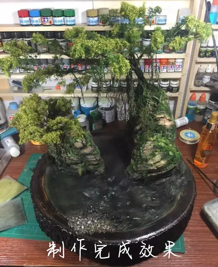 Mode God Military Model Scene Scenario Sand Table Deck for Making Material Modeling Rocks Rockery S