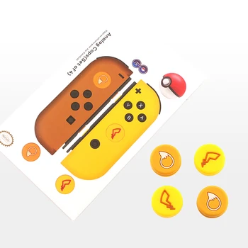 

Joy Con Silicone Joystick Thumb Stick Grip Cover Case Analog Caps For Nintend Switch Ns Joy-con Controller Marior Zeldar