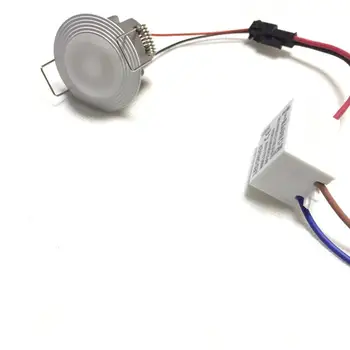 

10pcs/lot LED Mini Cabinet Downlights 3W cut size 34mm AC85-265v white Frame Recessed Ceiling No Flicker Spot Lights For Home