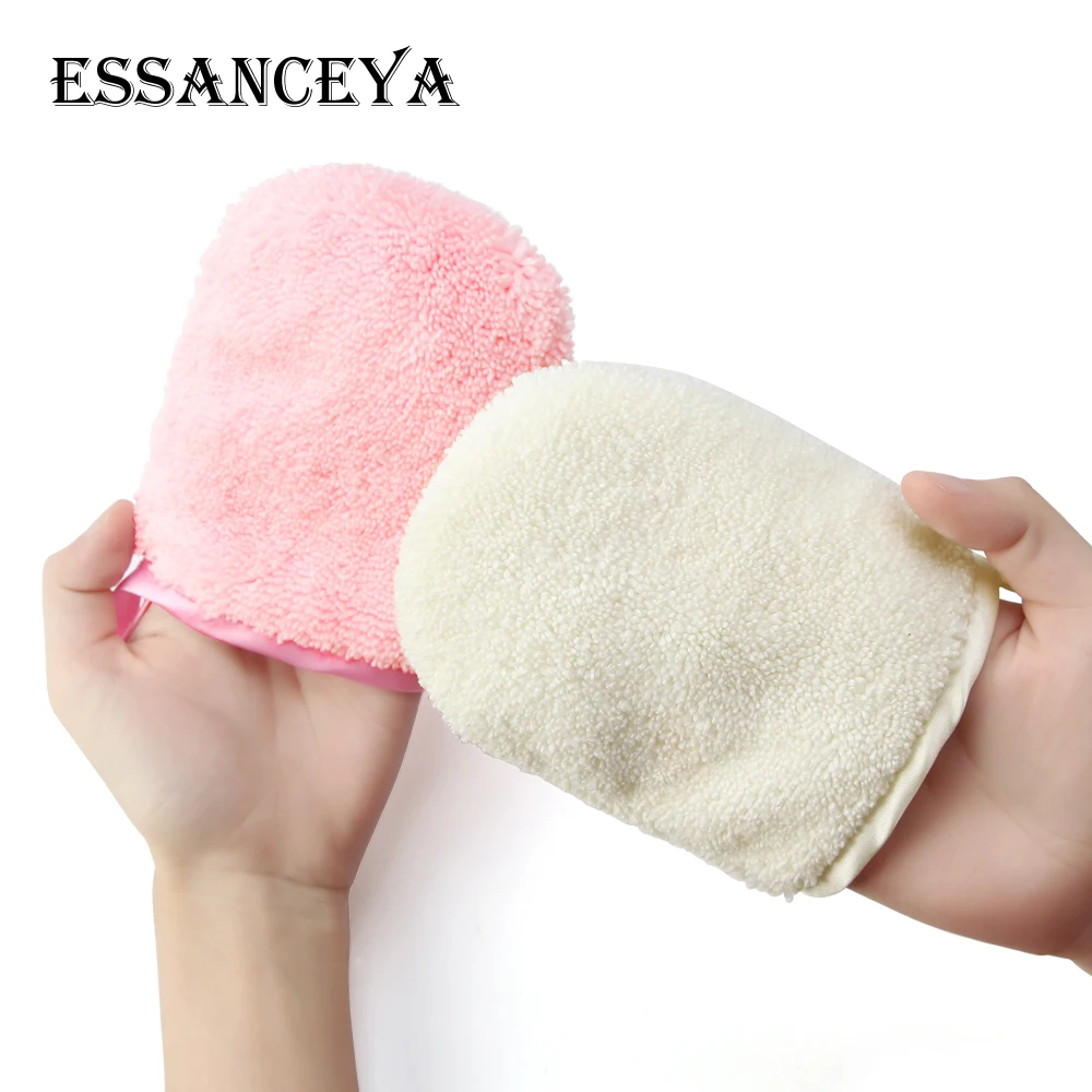 ESSANCEYA многоразовая микрофибра ткань для лица полотенце для лица средство для снятия макияжа моющая перчатка инструмент для ухода за лицом полотенце косметическое пуховое
