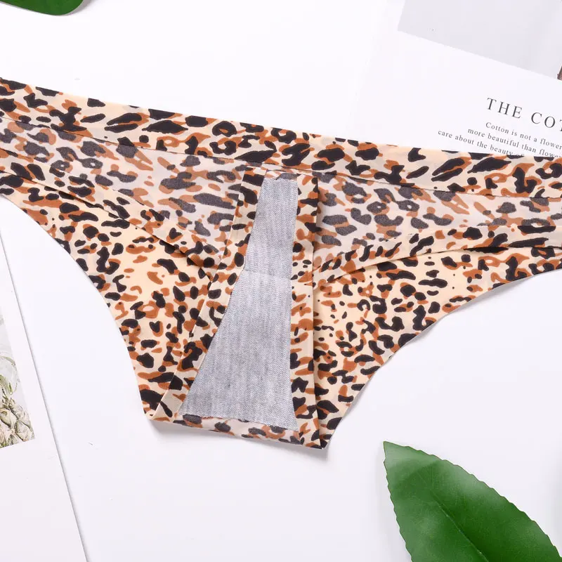 2 шт. женские трусики стринги с леопардовым принтом|Женские трусики| |