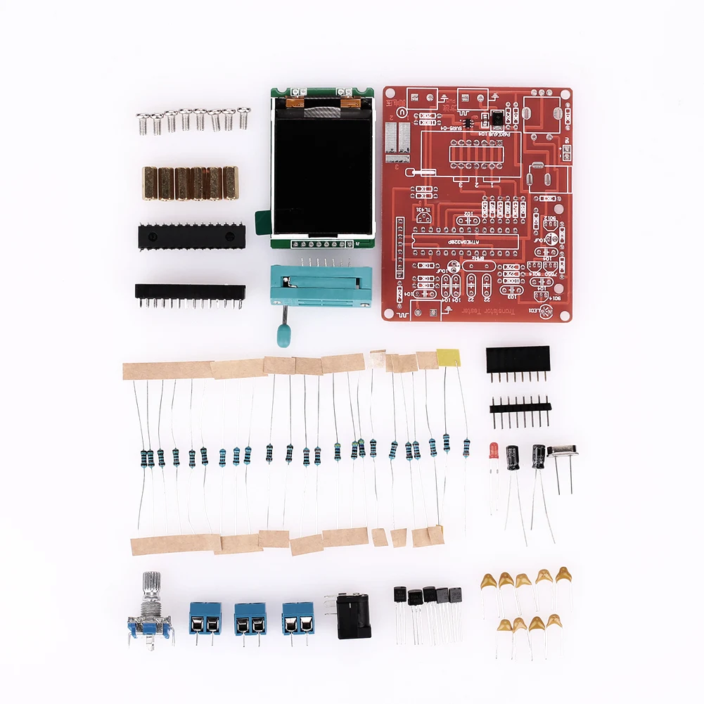 ТРАНЗИСТОР тест er GM328 ESR DIY измерения измерительные приборы вольт измеритель частоты генератор сигналов Диодная крышка Запасные части FET