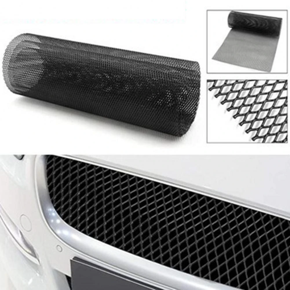 Aluminum Alloy Car Grille 6x12mm Rhombus Grids Vehicle Grill Mesh Sheet