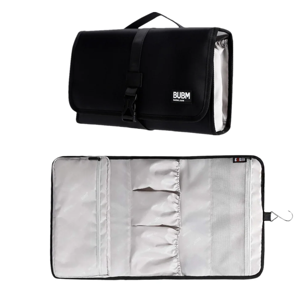 Bubm Travel Storage Roll Bag Compatible with Dyson Airwrap Styler, Portable Hang Organizer Bag for Dyson Hair Styling Whole Set dyson v8 21 6v 98000mah replacement battery for dyson v8 portable vacuum cleaner no absolute cable dyson v8 battery