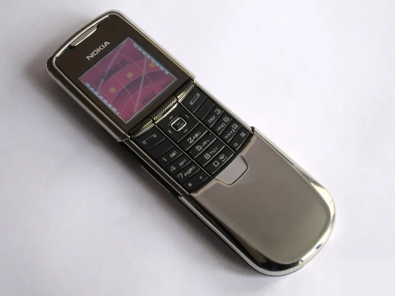 Original Nokia 8800 Mobile Phone 2G GSM Tri-band Unlocked Classic 8800 Refurbished Phone Russian Arabic Keyboard & 3 Colors backmarket phones