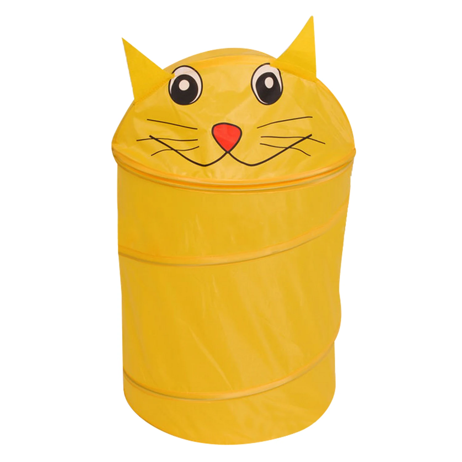 Cat Игрушечный контейнер для хранения складной для стирки грязной одежды корзина Органайзер животный стиль для дома отель разное 34x42 см - Цвет: Cat