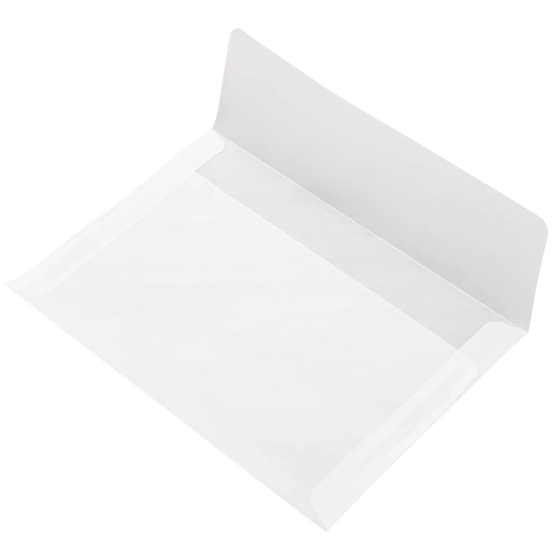 

1PCS Wallet Envelope 17.5*12.5cm Korea Vintage Blank Translucent Vellum Envelopes Diy Ovely Gift