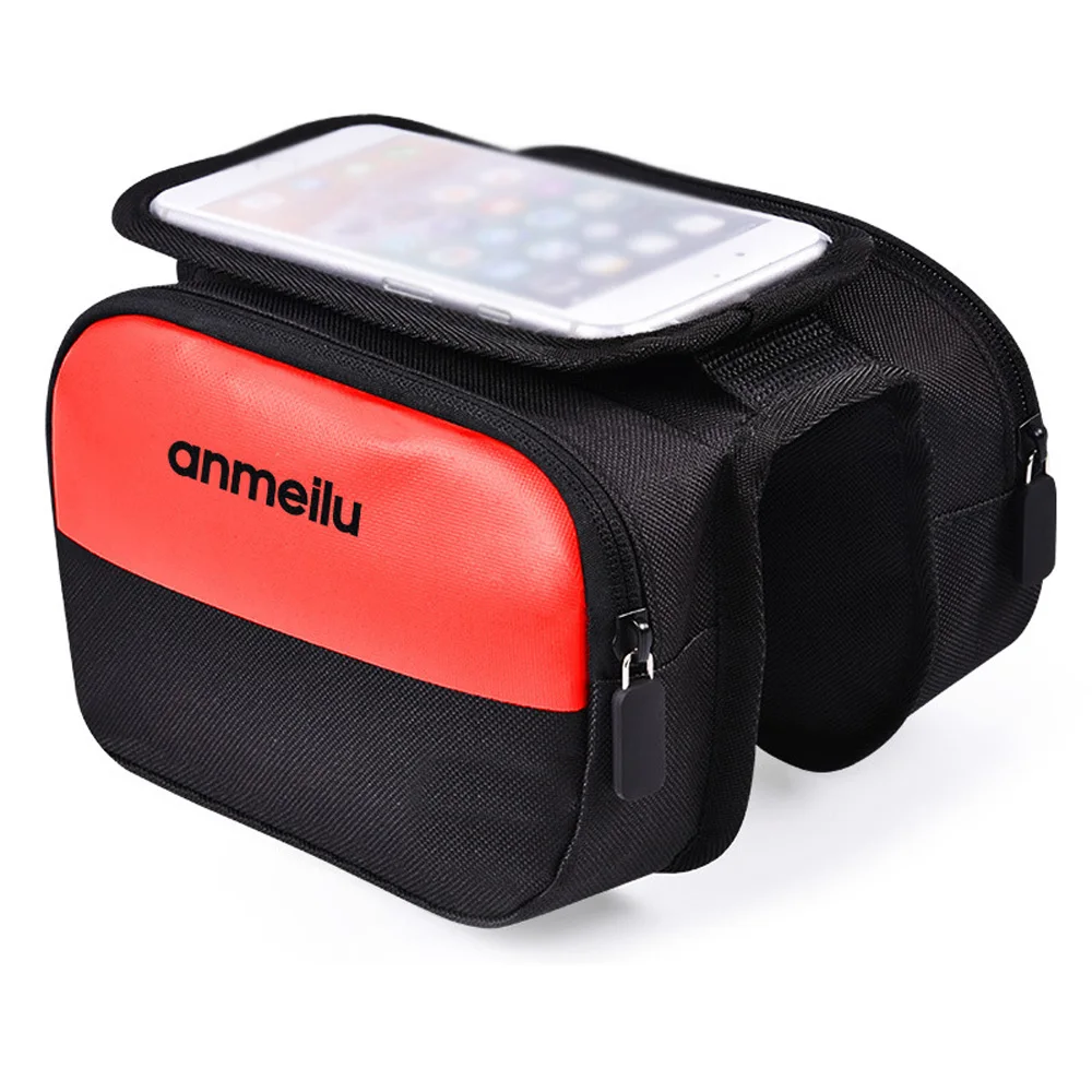 

Mountain Bike Bags Front Frame Side Pouch Storage Tube Saddle Pannier Bicycle