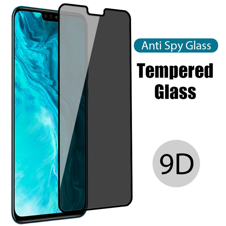 9D full cover Anti spy tempered glass for one plus 8T 7 7T 6 6T privacy