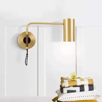 

nordice light lamp rope bedside aisle corridor monkey lamp cabecero de cama