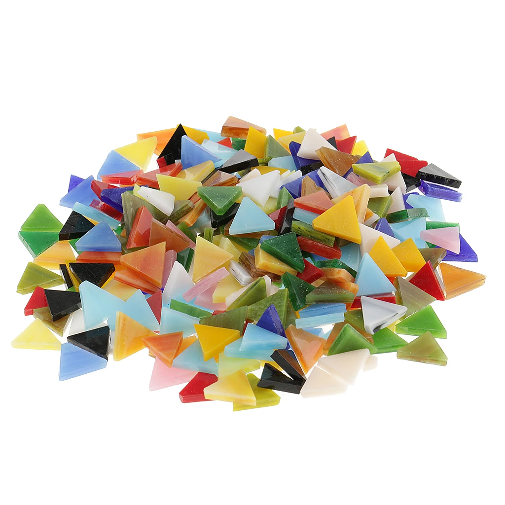 Many Style Colorful Glass Mosaic Tiles Tessera For DIY Craft Handcrafted Toys