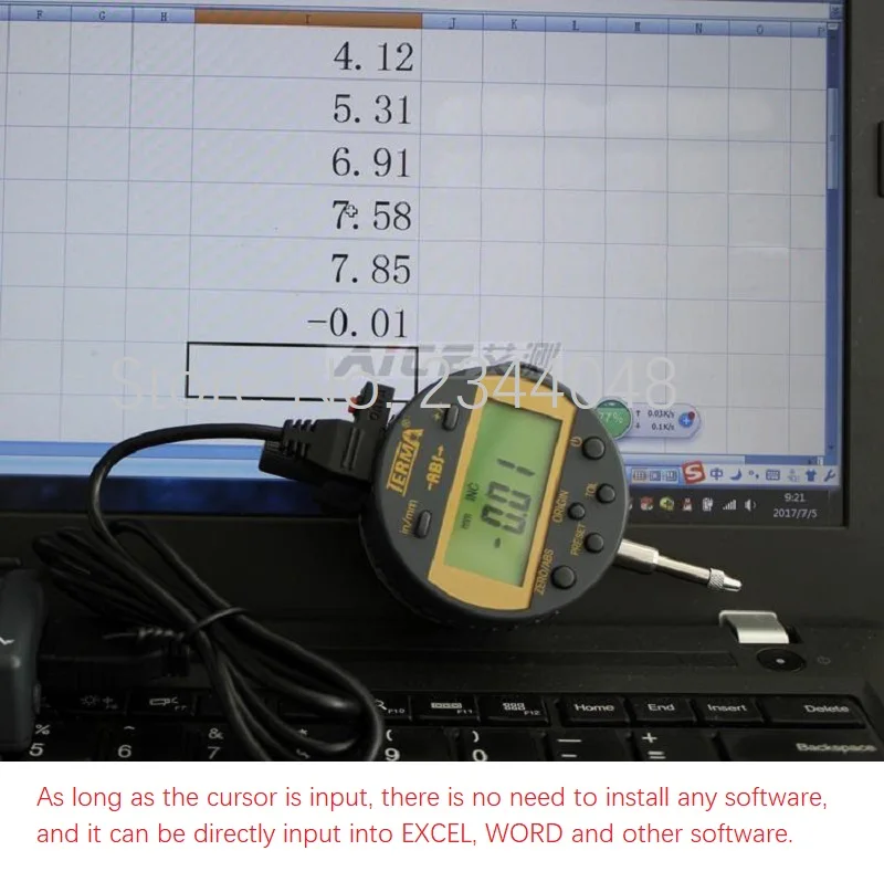 Tool Parts Tools Connect to computer dial indicator data output USB