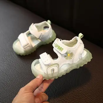 

New Kids Sport Sandals Baby Girls Summer Fashion Beach Sandals Flower Kids Casual Shoes Toddler Girls Sandal