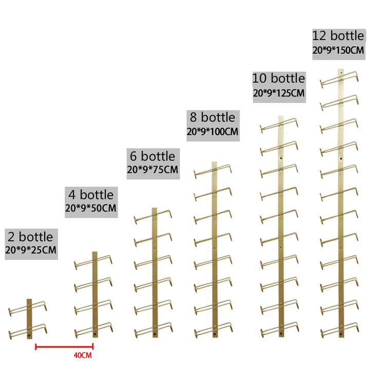 Винный Стеллаж Европейский настенный держатель для вина простой железный настенный держатель для бутылки виски шампанского Креативные украшения для бара