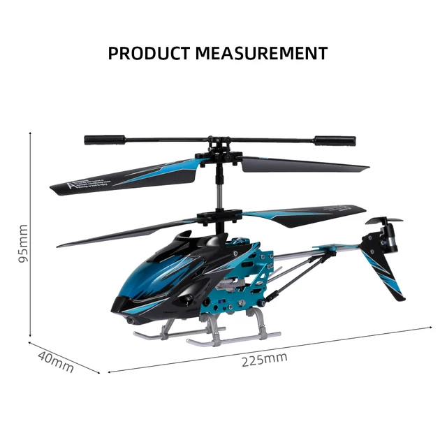 Wltoys XK S929-A RC Helicopter 2.4G 3.5CH with Led Light RC Helicopter Indoor Toys for Beginner Kids Children Blue Red Green 4