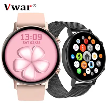 

Vwar RS1 Smart Watch 1.3 inch Retina Screen 360*360 Men Women Smartwatch Heart Rate IP67 Fitness Bracelet for Samsung Huawei IOS