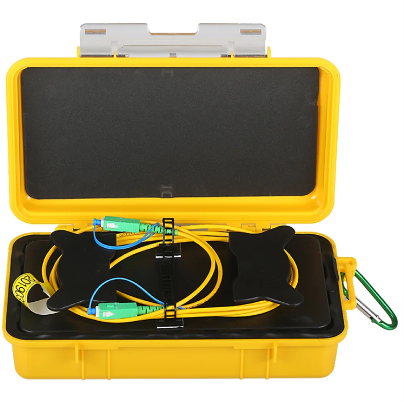 FTTH OTDR launch Cable Box SC Одномодовый OTDR тест Расширение линии Box 500 метров