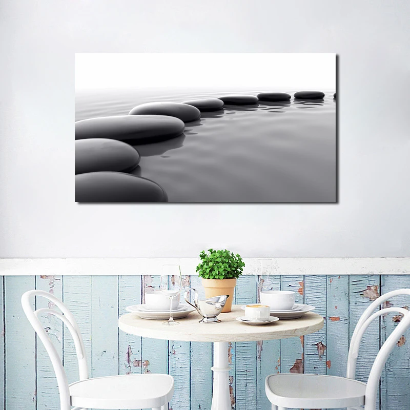 

Buddhism Zen Stone Landscape Canvas Painting Print Bedroom Home Decor Modern Wall Art Oil Painting Poster Salon Pictures Artwork