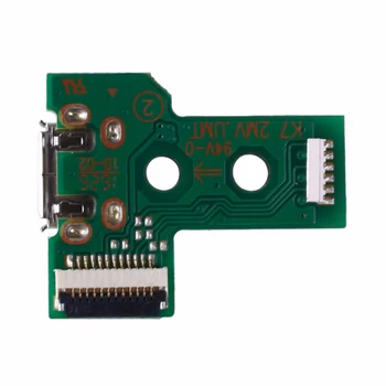 

JDS-030 Charging Port USB Interface Reliable Green Practical 12PIN Connector Connecting Durable Replacement For PS4 Handle