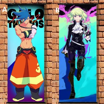 

Anime Poster Promare Fotia Lio Thymos Galo Wall Scroll Painting Art Prints Home Room Decoration Long 105*40