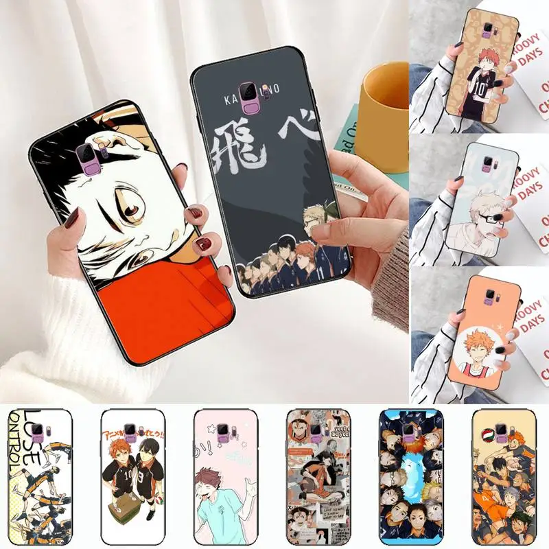 

Haikyuu Hinata attacks movement Luxury Phone Cover For Samsung A20 A30 30s A40 A7 2018 J2 J7 prime J4 Plus S5 Note 9 10 Plus