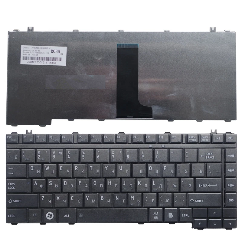 Русская клавиатура для Toshiba Satellite L331 L322 A203 A205 A210 A215 M207 L300 L332 L201 M320 M327 M322 A300 новая |