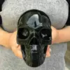 950-1050g Obsidian bone figurines, natural stone mineral sculpted realistic figurines heal home Decorative art collection 4
