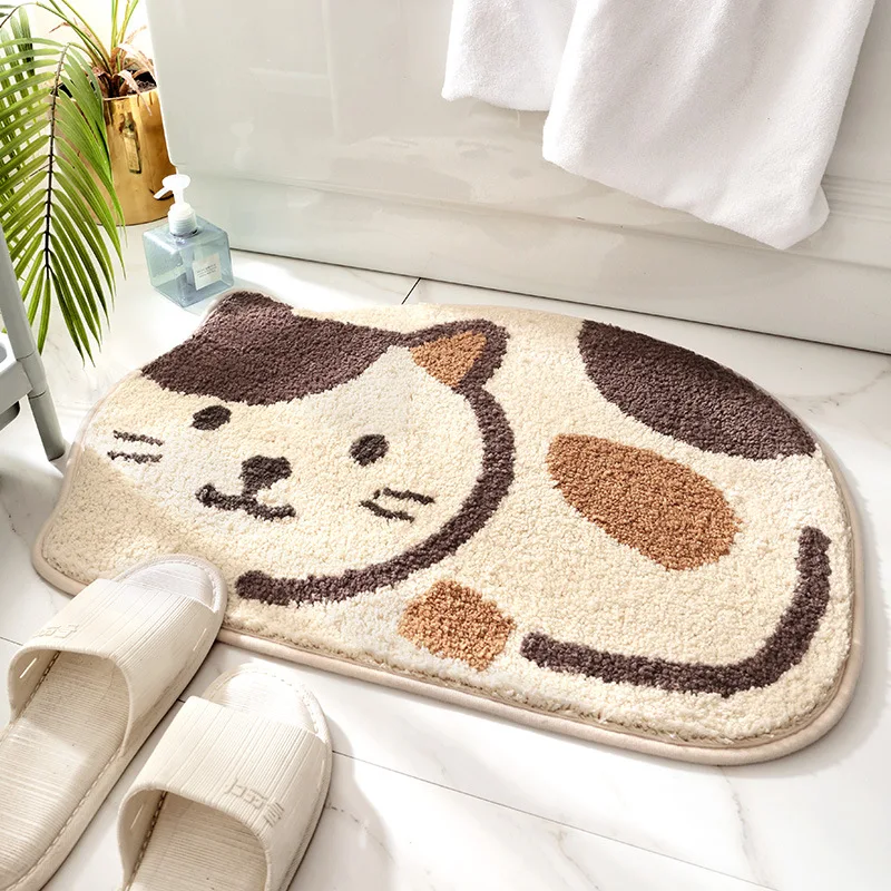 Cartoon Cat Floor Mat