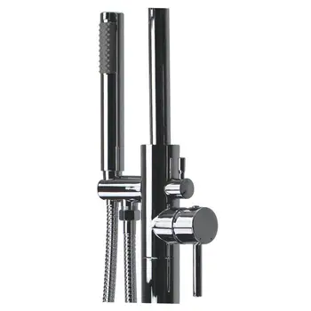 

Vidric Chrome Silver Or Gold Pvd Double Handle Claw Foot Tub Shower Mixer Tap Valve Set 2-Handle Freestanding/Wall Mount Bathtub