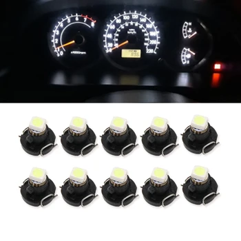 

10PCs T3 T4.2 T4.7 LED Lamps 5050 SMD Car Dashboard Warning Indicator Light Instrument Cluster Bulb White/Red/Blue/Yellow/Green