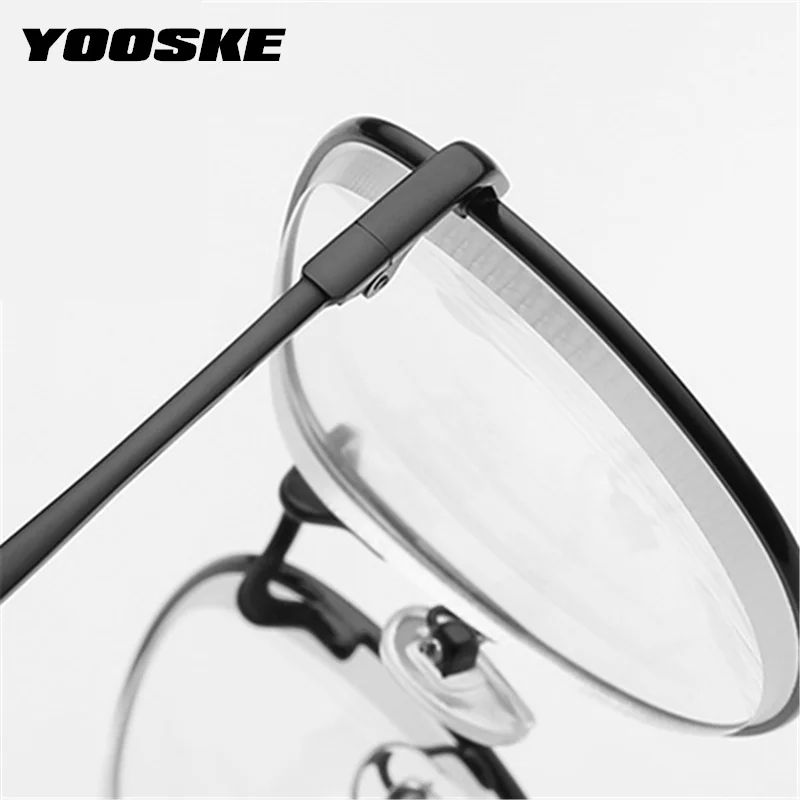 YOOSKE бренд Moypia очки для женщин и мужчин винтажные близорукие очки Sutdent короткий прицел диоптрий-1,0-1,5-2,0-2,5-3,0-3,5-4