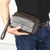 Men's Clutch Bags for men Genuine Leather Hand Bag Male Long Money Wallets Mobile Phone Pouch Man Party Clutch Coin Purse ► Photo 1/6