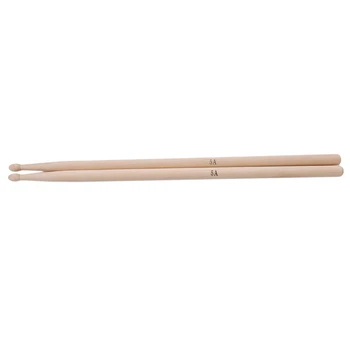

5A Maple Wood Drums Sticks Adult Smooth Anti Slip Portable Drumsticks For Electronic Jazz Drum Kit Drummer Pro