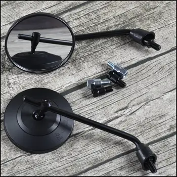 

high quality chrome part moto side mirror for suzuki GN150 GN250 mirror motorbike side mirrors for honda CG motorcycle rear-view