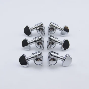 

Genuine Grover 102-18C Rotomatic Guitar Machine Heads Tuners 1:18 Chrome