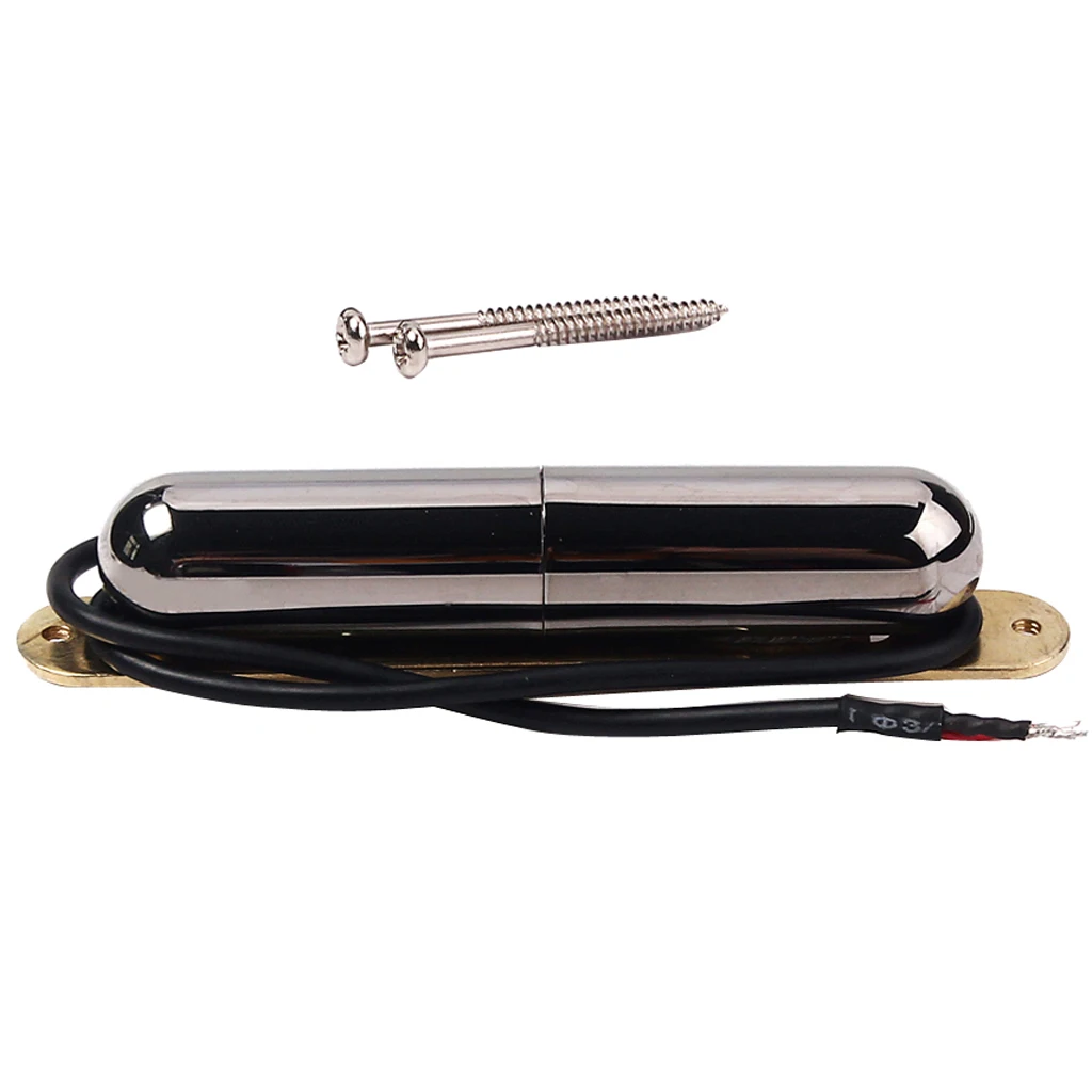 Wired Lipstick Tube Guitar Pickup Replacements Black Luthier Supply