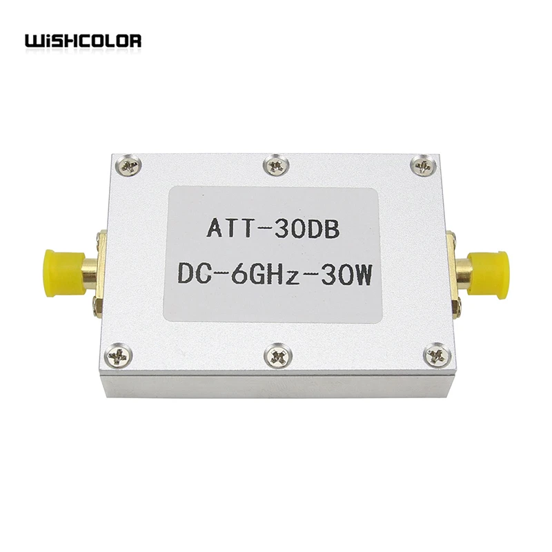 DC-6GHz 30W 30DB RF Attenuator fixed Attenuator SMA Female SMA Male pans DC-6GHz 30W 30DB RF Attenuator fixed Attenuator SMA Female SMA Male pans