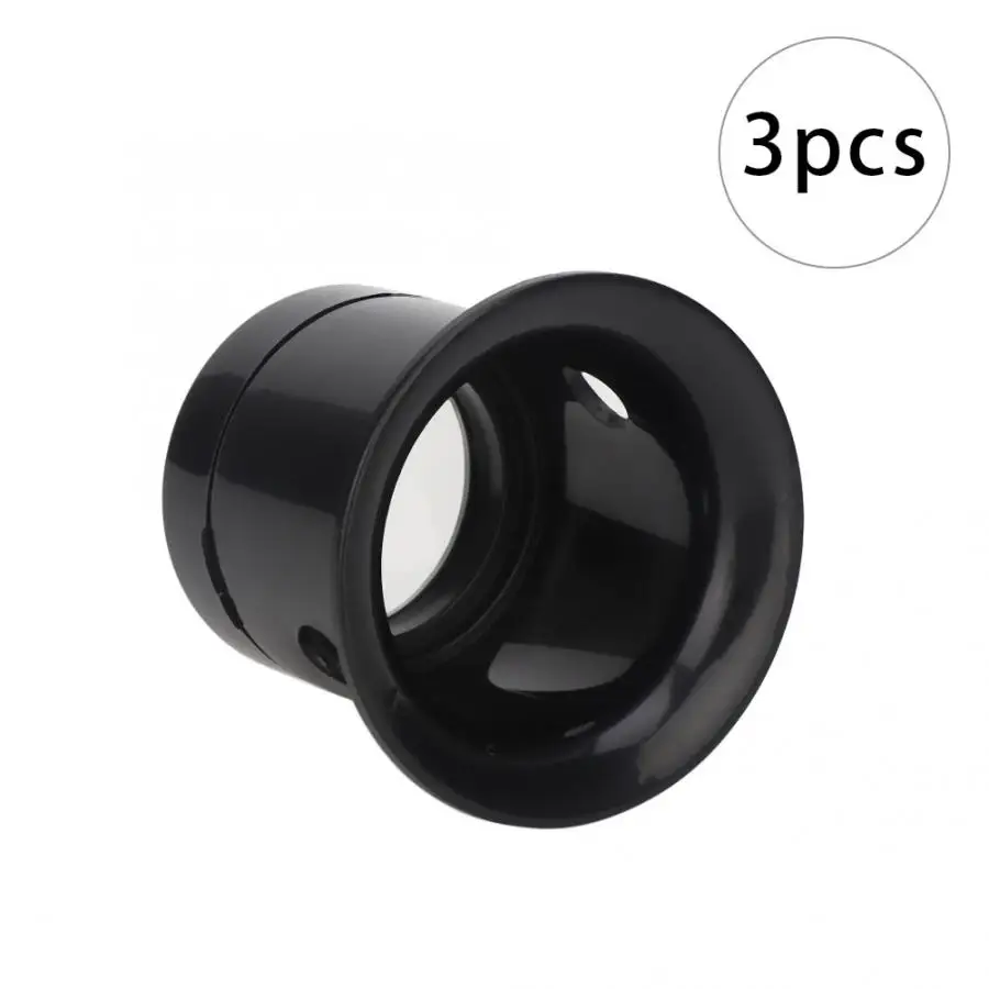 Watch Repair Tool 3Pcs 10x Watch Magnifying Glasses Anti-Dazzling Repair Magnifier Jewelry Loupe Tools Watch Part for Watchmaker