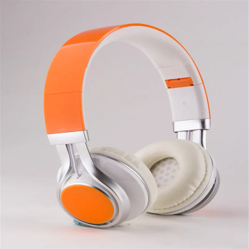 orange EF-E6 Универсальные Проводные музыкальные наушники стерео с микрофоном Бас-гарнитура для Iphone Xiaomi huawei складные детские наушники - Цвет: orange EF-E6