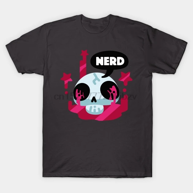 Men tshirt Horror Nerd T Shirt Printed T-Shirt tees top | Мужская одежда
